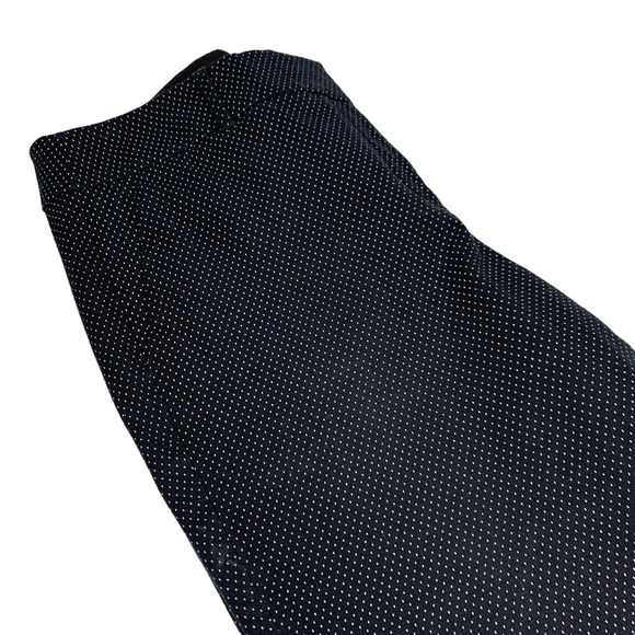 Talbots Hampshire Slit Ankle Small Black & White Polka Dot Pants New NWOT Sz 10 - Picture 8 of 8